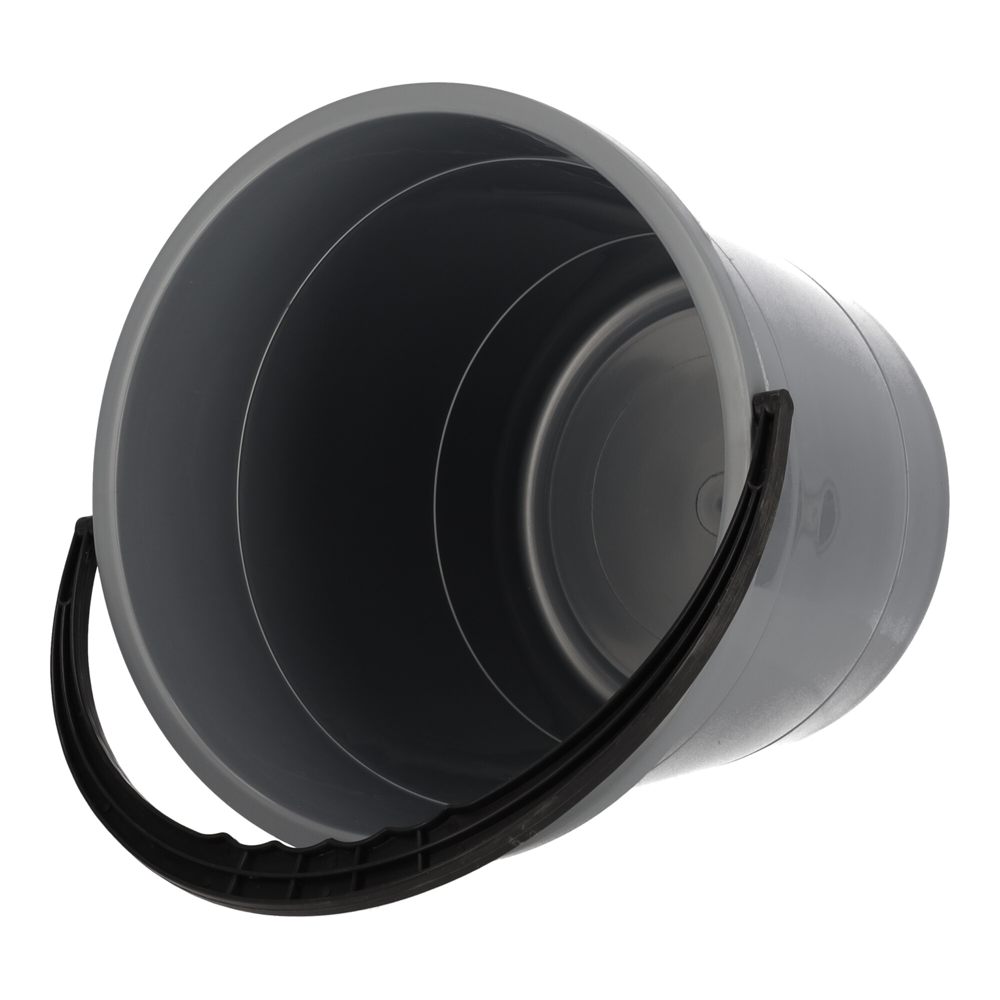 Uniwersalne wiadro 10L, POLSKI PRODUKT - szare - obrazek 3