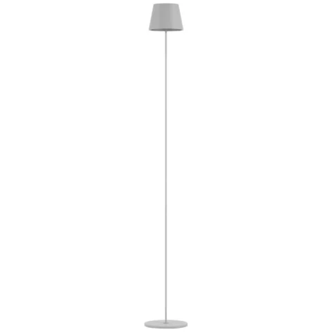 Lampa podłogowa LED biała ładowalna 3000K z regulacją wysokości i dotykiem