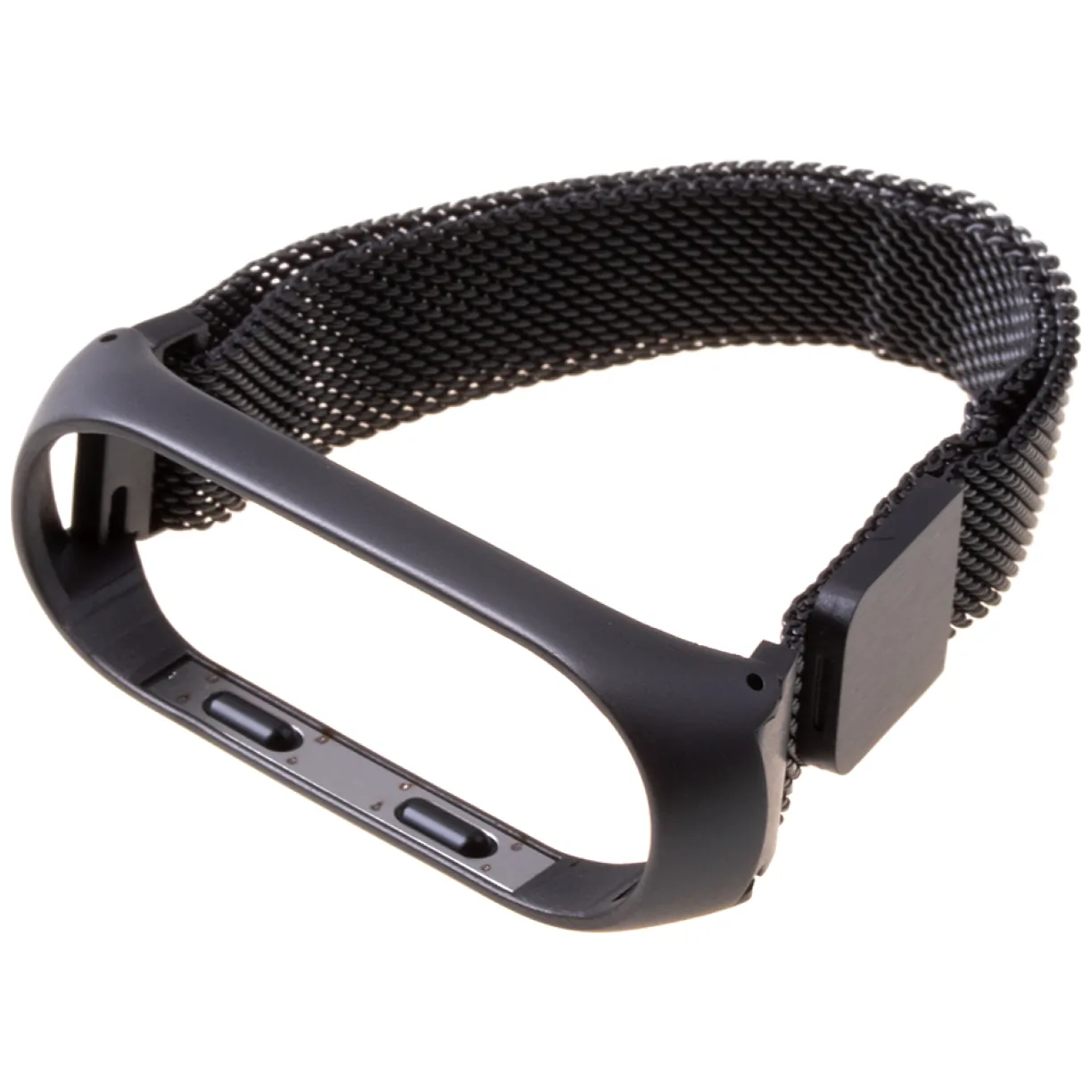 Pasek opaska Xiaomi Mi Band 3/ Xiaomi Mi Band 4 Magnes - czarny - obrazek 2
