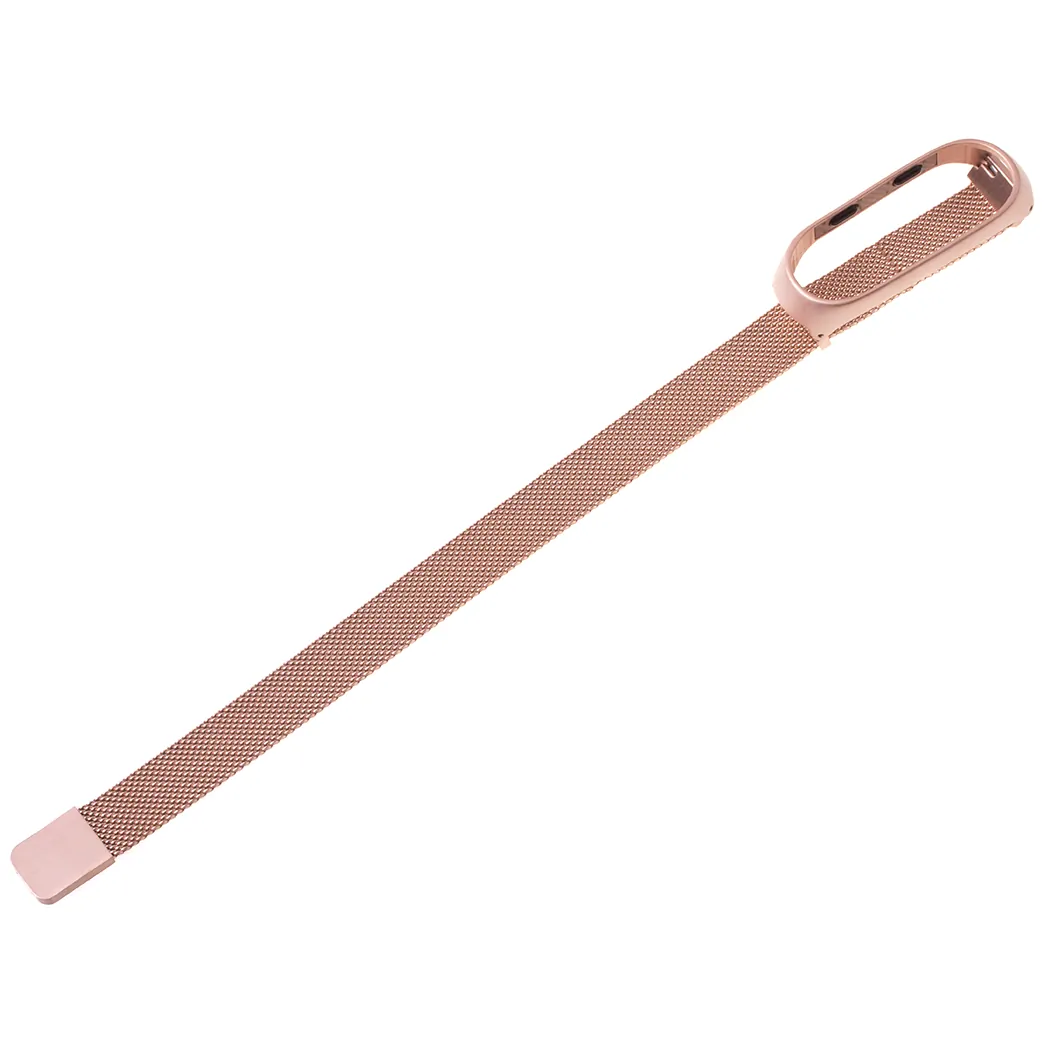 Pasek opaska Xiaomi Mi Band 3/ Xiaomi Mi Band 4 Magnes - rose gold - obrazek 3