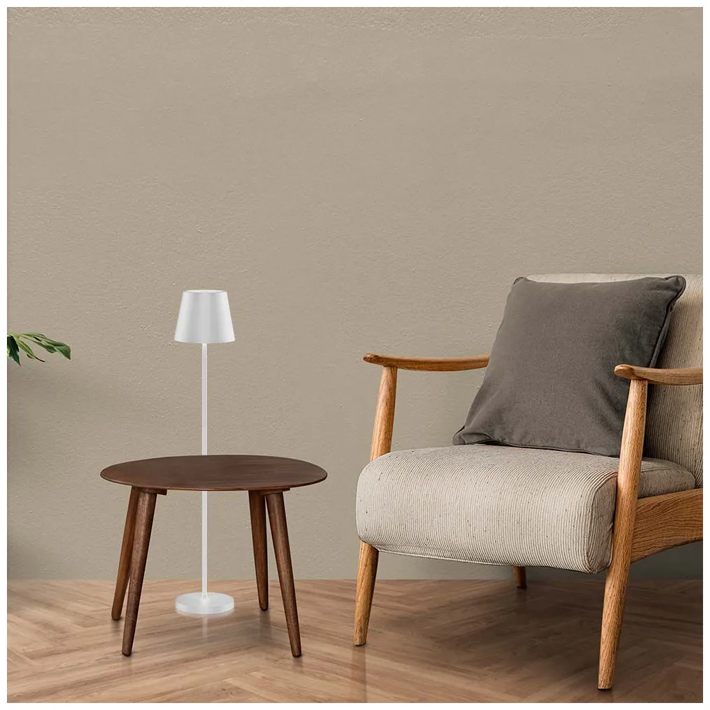 Lampa Podłogowa LED Biała Ładowalna 3000K 4W V-TAC - obrazek 7