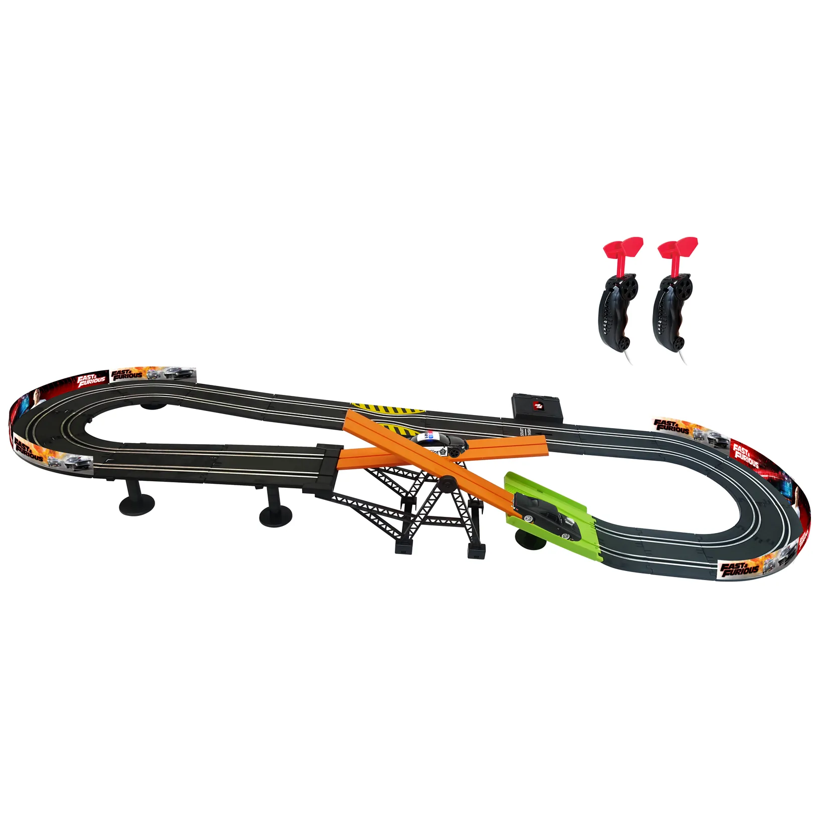 Szybcy i Wściekli tor wyścigowy z kontrolerami 3,3, m Dragon-i Toys - obrazek 2